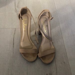 Lulus Nude Block Heel